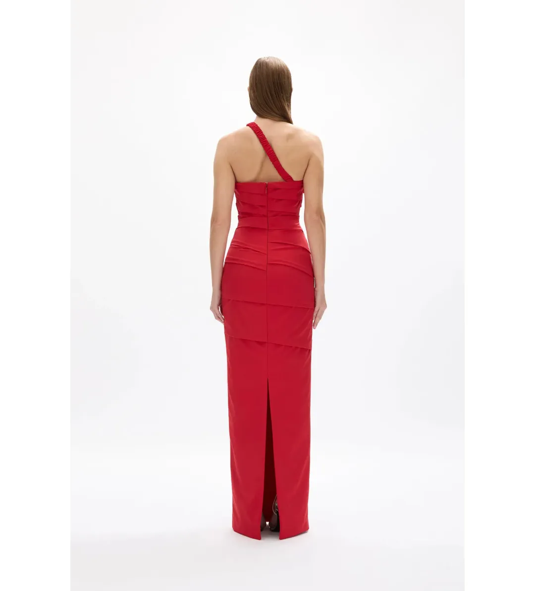 Rachel Gilbert Freda Maxi Dress Red Size 1/AU 8 for rent on The Volte - main image