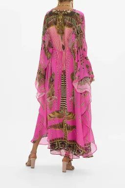 Camilla Long Kaftan With Waist Detail Song Of The Scarab size O/S for rent on The Volte - image 2