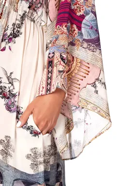 Camilla Gathered Panel Dress Violet City size XXL for rent on The Volte - image 10