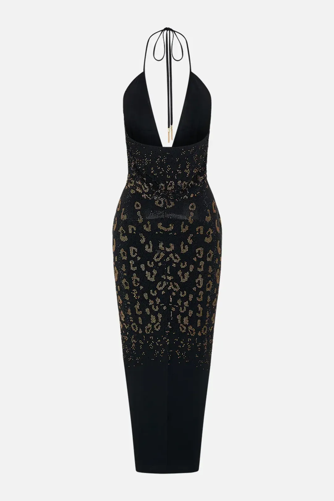 Camilla V Neck Gathered Jersey Dress Mosaic Muse size XXL for rent on The Volte - main image