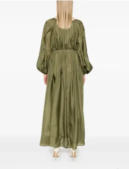 Zimmermann ACACIA MAXI DRESS khaki size 4 / AU16 for rent on The Volte - image 6