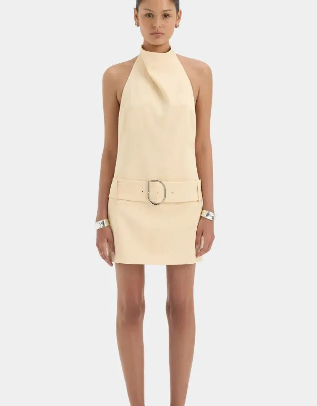 Sir Sabina Belted Mini Dress Size 1/8 for rent on The Volte - main image