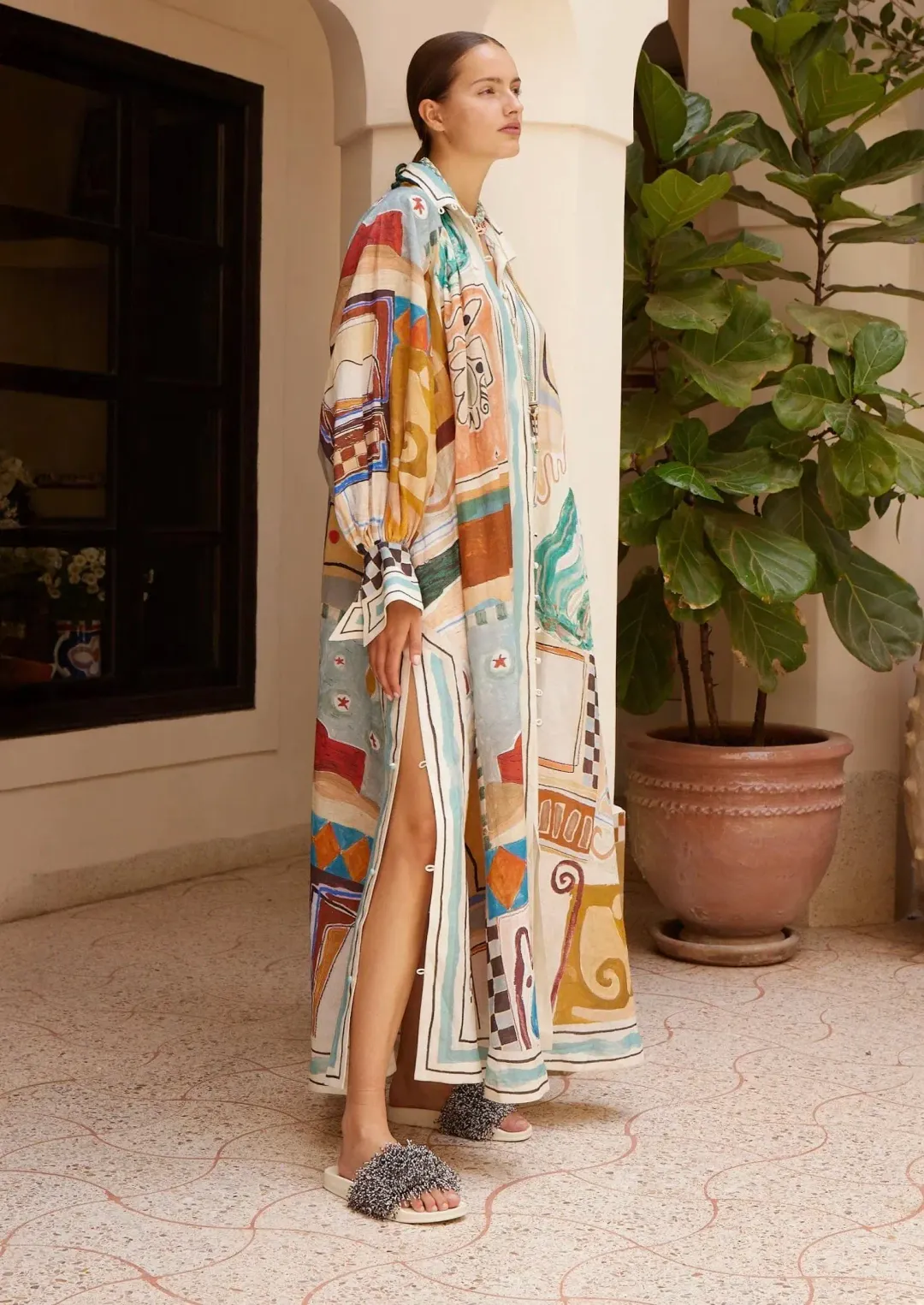 Alemais MICHELLE SHIRTDRESS - 16 AU/UK (12 US) for rent on The Volte - main image