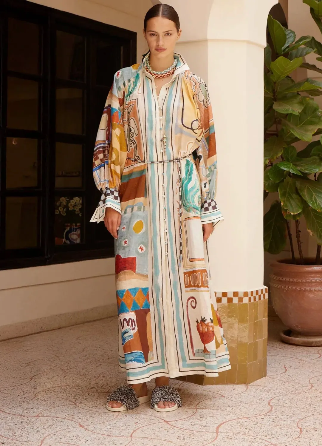 Alemais MICHELLE SHIRTDRESS - 16 AU/UK (12 US) for rent on The Volte - main image