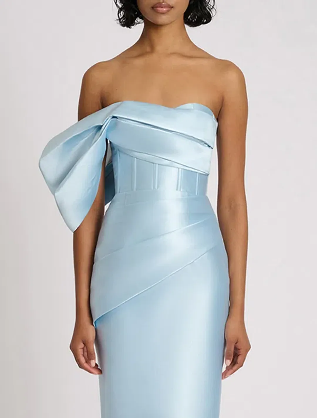 Eliya The Label Light Blue Maisie Dress Midi - Size 12 for rent on The Volte - main image