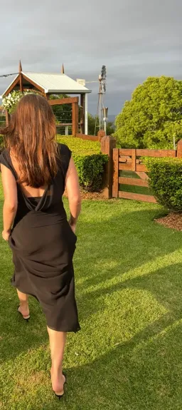 Bec + Bridge Jehnaya Asym Maxi Dress Size 6 for rent on The Volte - image 6