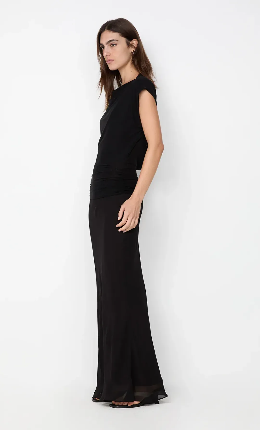 Bec + Bridge Jehnaya Asym Maxi Dress Size 6 for rent on The Volte - main image