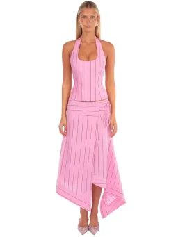 I am delilah, Sabrina Corset & skirt, Pink, Size 8 for rent on The Volte - image 1