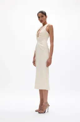 Rachel Gilbert - Martina Dress Creme for rent on The Volte - image 3