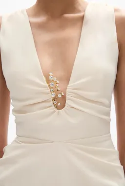 Rachel Gilbert - Martina Dress Creme for rent on The Volte - image 4