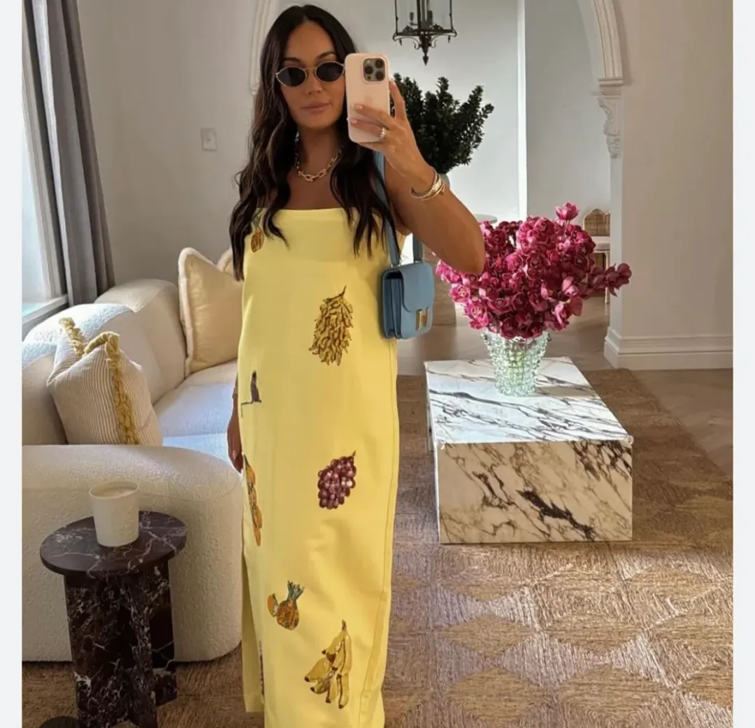 Alemais Diamond Dancer Midi Dress for rent on The Volte - main image