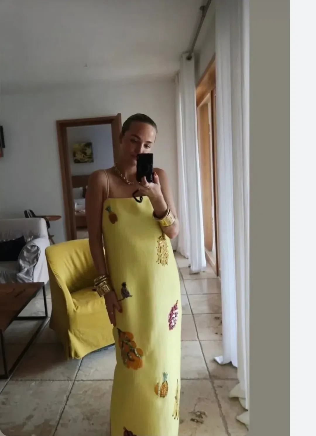 Alemais Diamond Dancer Midi Dress for rent on The Volte - main image