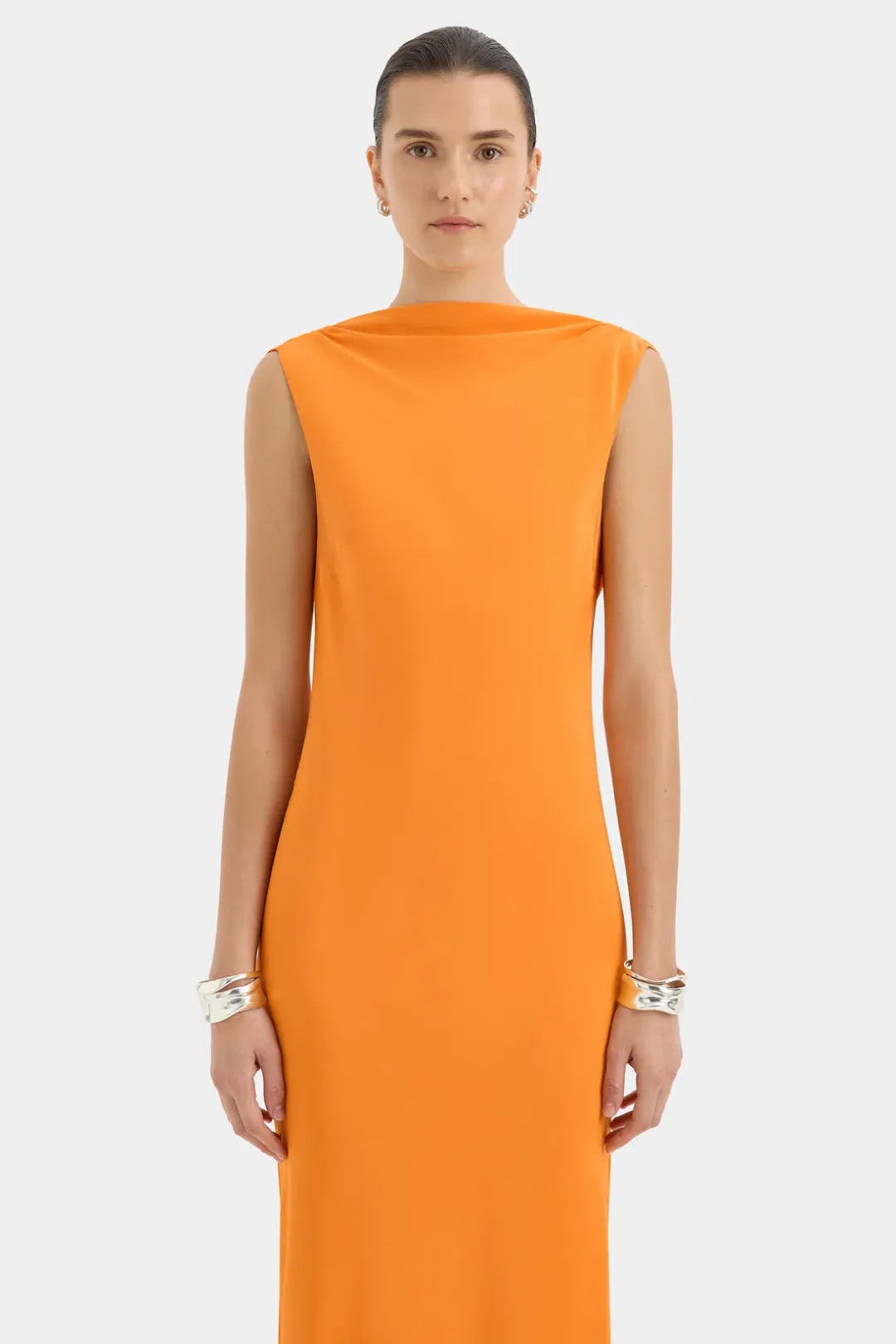 Sir Isla Cowl Back Gown- 3 for rent on The Volte - main image