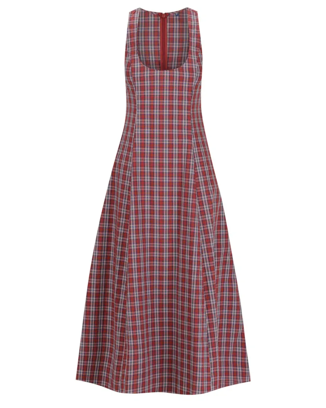 Katherina Lou Annabel Maxi Cherry Plaid for rent on The Volte - main image