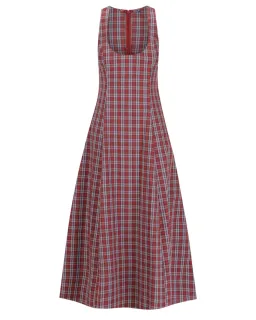 Katherina Lou Annabel Maxi Cherry Plaid for rent on The Volte - image 4