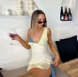 SIR the Label Thames Splice Maxi Size 8 for rent on The Volte - image 2