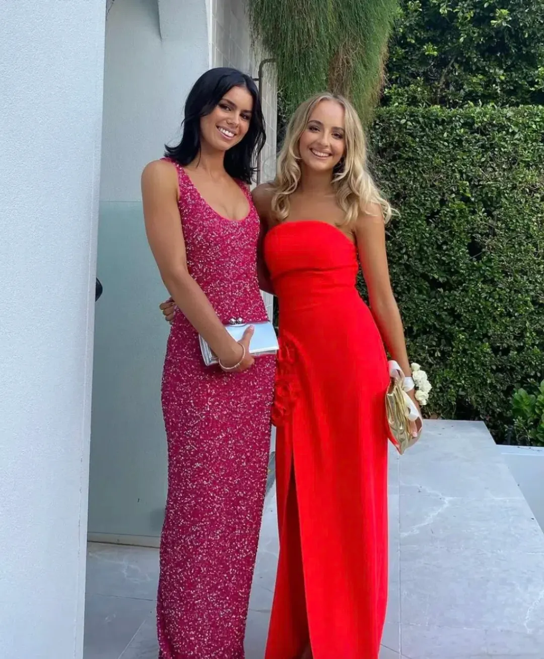 NBD Janhvi Gown Pink Size 10 for rent on The Volte - main image