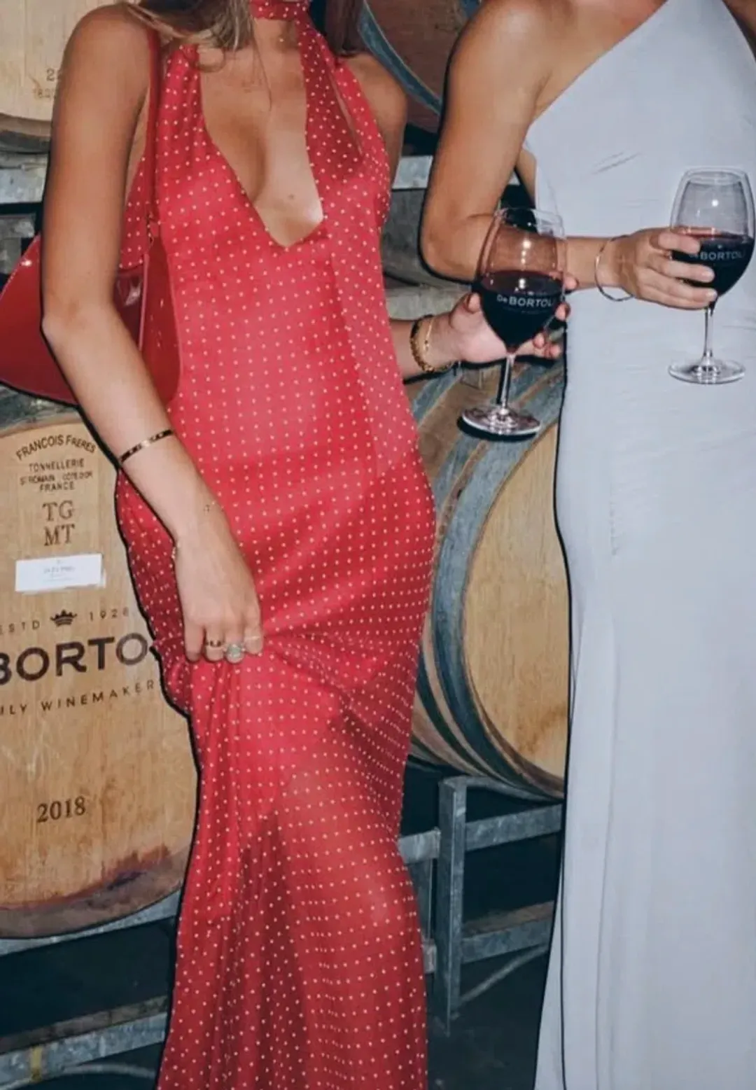 I am Delilah Jasmine Maxi Wine Size 6 for rent on The Volte - main image