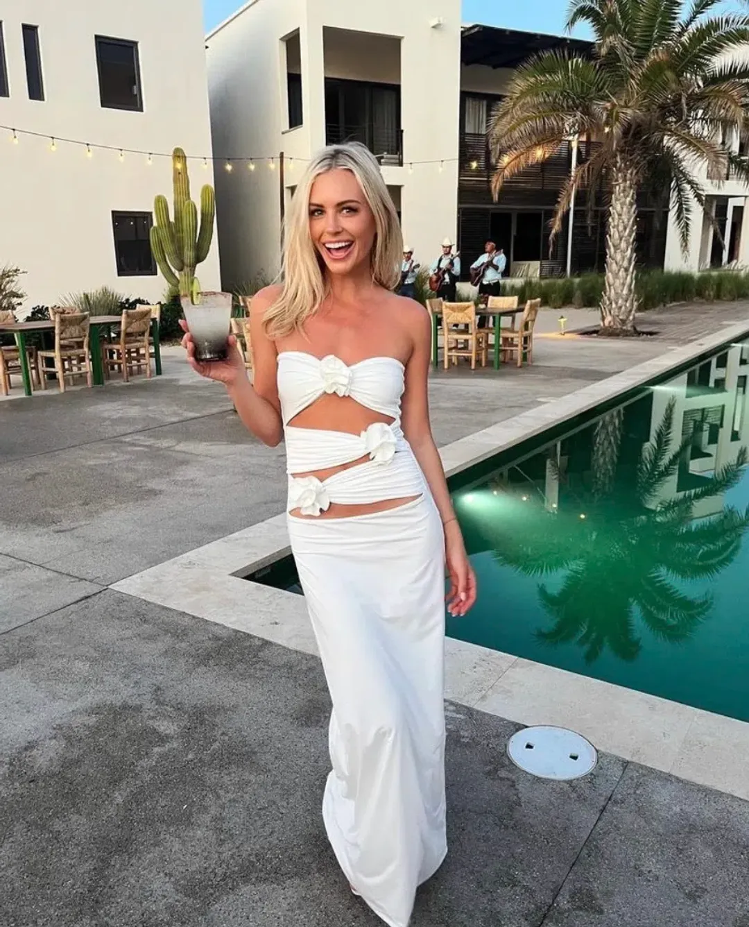 Maygel Coronel Veranera Maxi White size OS for rent on The Volte - main image