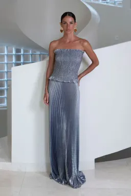 L'idee Maya Gown - Liquid Shimmer Size 8 for rent on The Volte - image 1