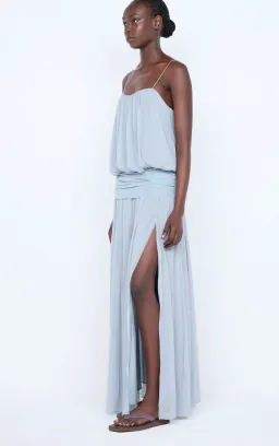 Bec & Bridge, Camille  BLOUSON DRESS, Maxi, Cloud Blue, size 8  for rent on The Volte - image 2