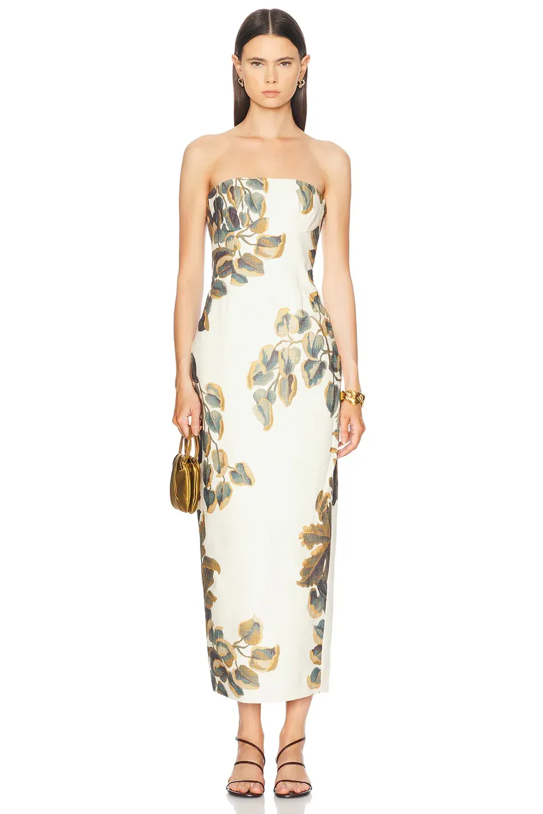 SIR EVALITA COLUMN DRESS PINE VALLEY size 2 for rent on The Volte - main image