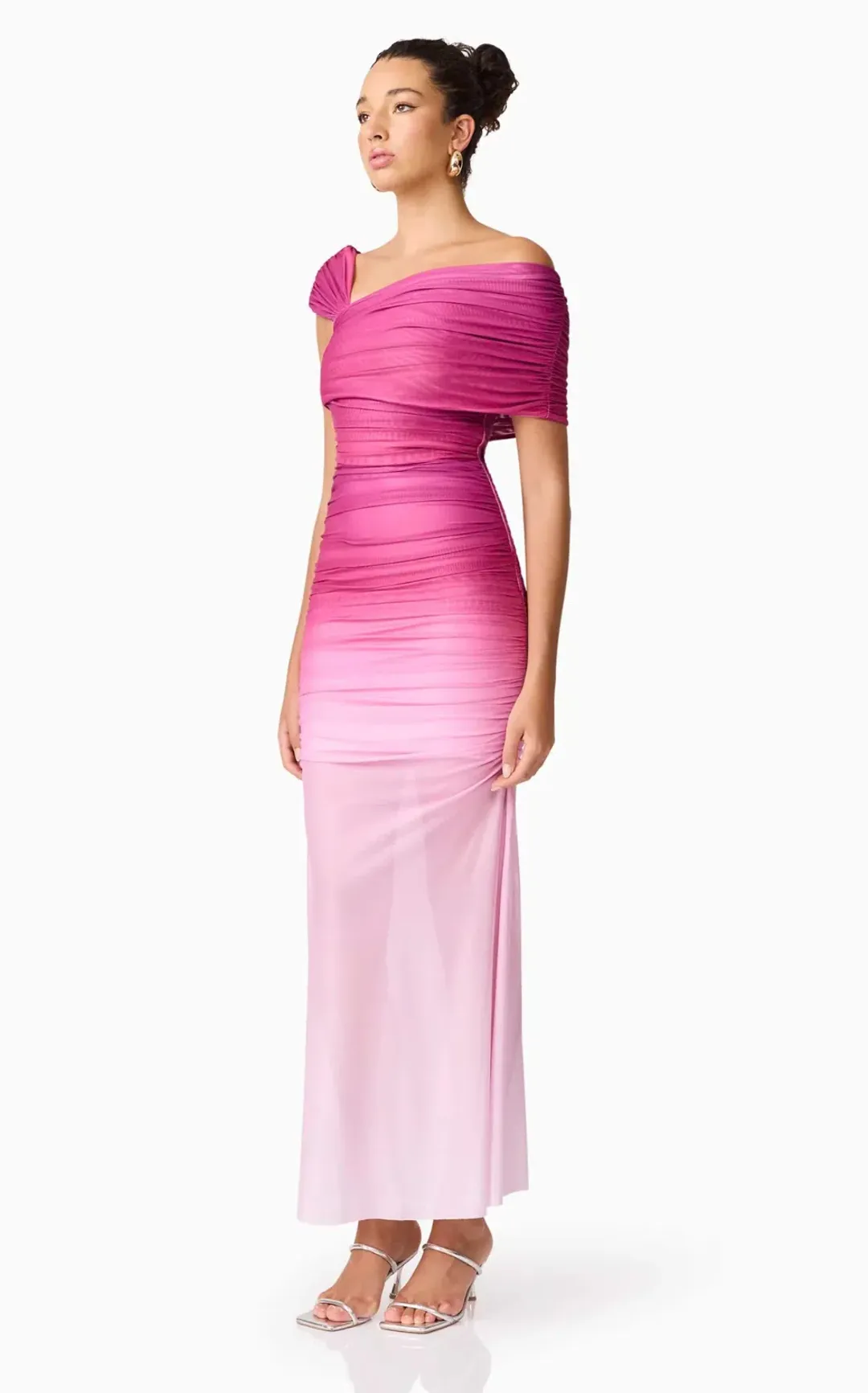 Elliatt Brigitta Maxi Dress in Orchid Ombre size L / AU 12 for rent on The Volte - main image