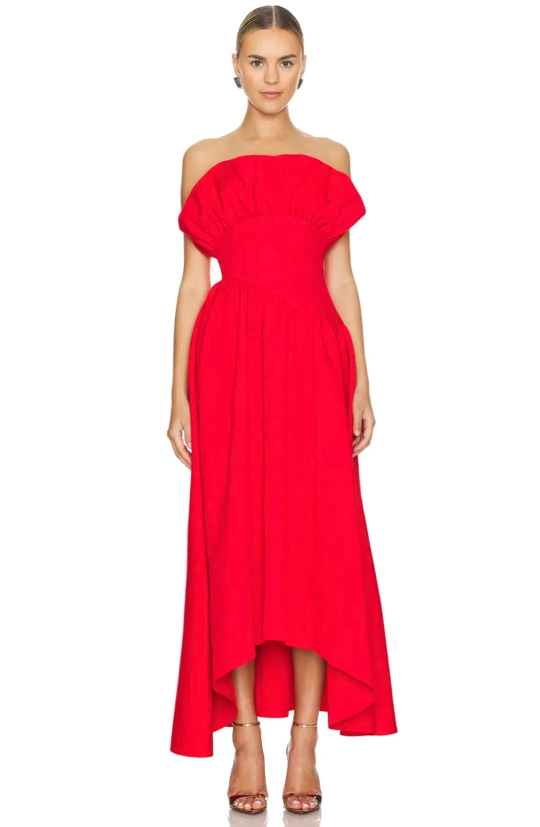 Elliatt Laurel Sleeveless Maxi Dress in Red size XXL/AU 16 for rent on The Volte - main image