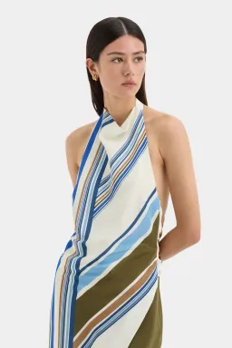 SIR THISTLE HALTER MINI DRESS Size 3 for rent on The Volte - image 3