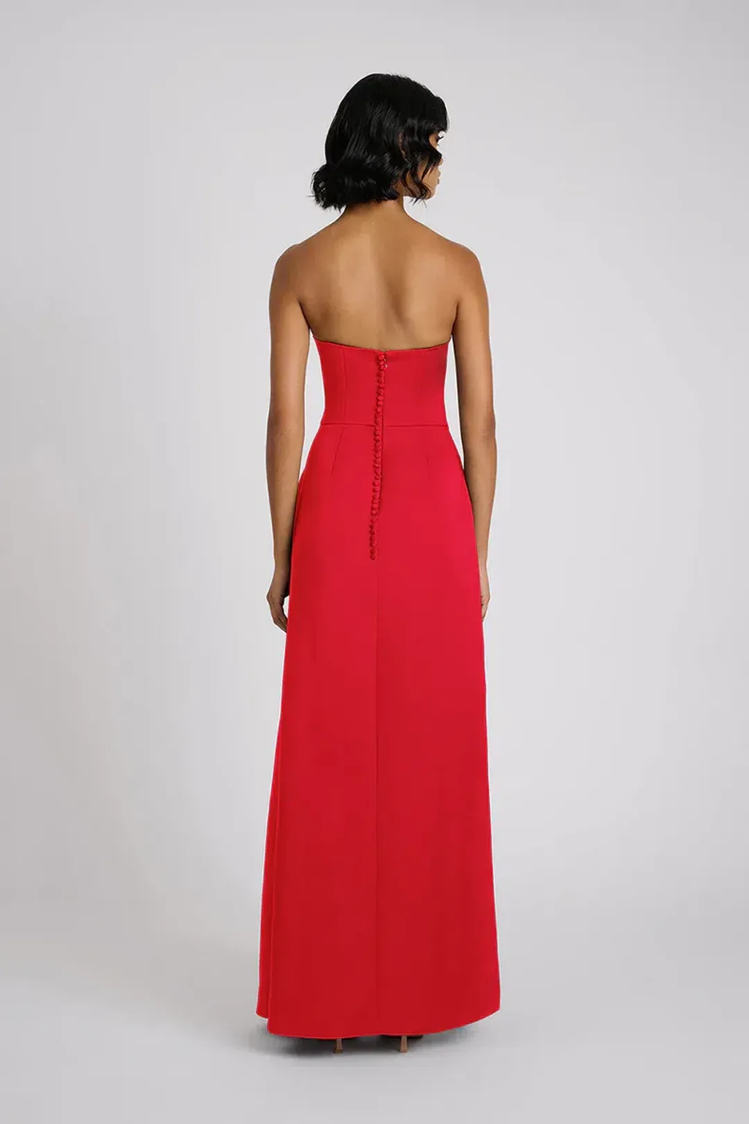 Eliya Deanna gown red size 8 for rent on The Volte - main image