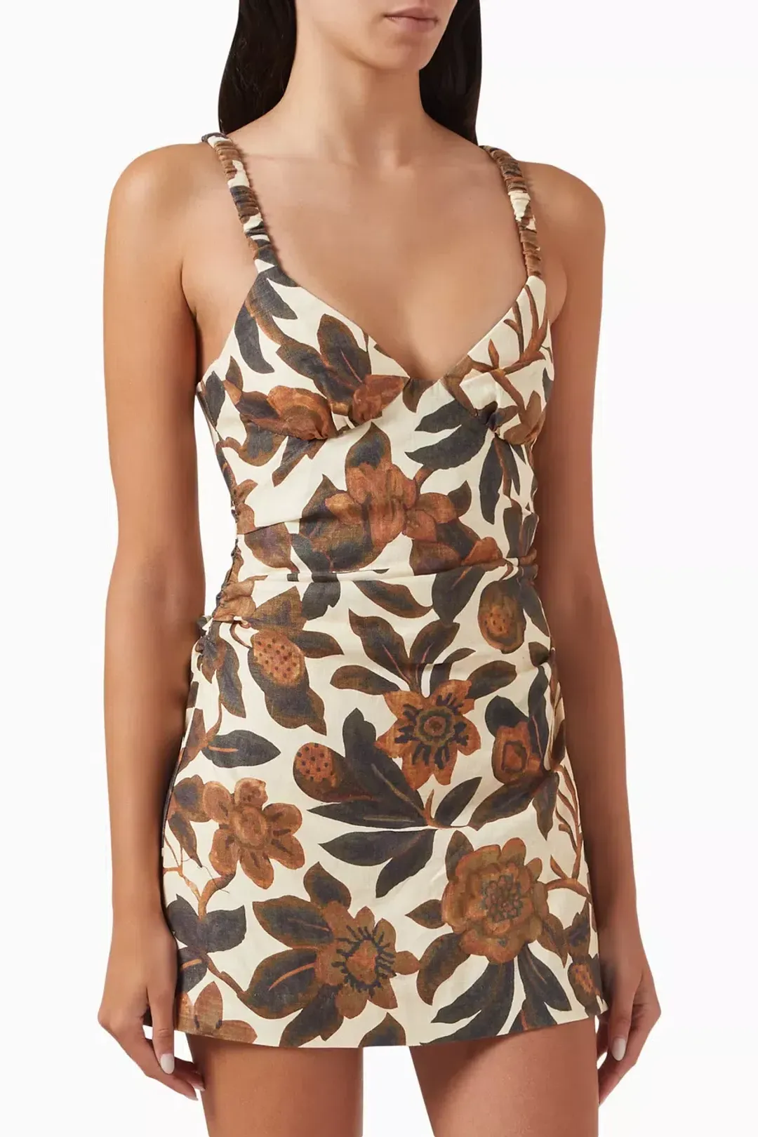 Sir The Label Primrose Ruched Mini Dress Size 1 / AU 8 for rent on The Volte - main image