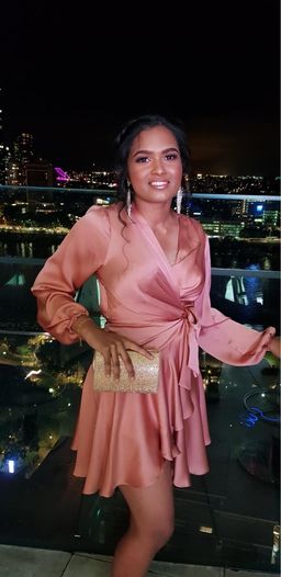 Sheike Eden Dress Rose size 6-8 for rent on The Volte - image 4