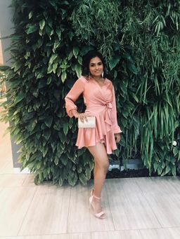 Sheike Eden Dress Rose size 6-8 for rent on The Volte - image 2