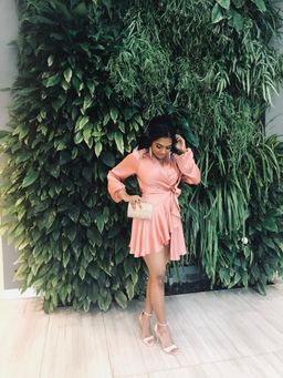 Sheike Eden Dress Rose size 6-8 for rent on The Volte - image 1