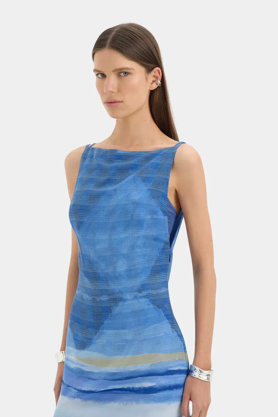 Sir Isla Maxi in Estela Azul Size 8  for rent on The Volte - main image