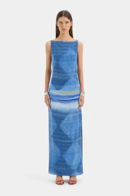 Sir Isla Maxi in Estela Azul Size 6 for rent on The Volte - image 1