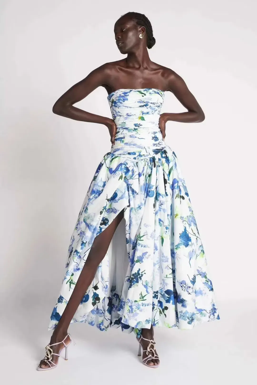 Aje Violette Bubble Hem Dress   for rent on The Volte - main image