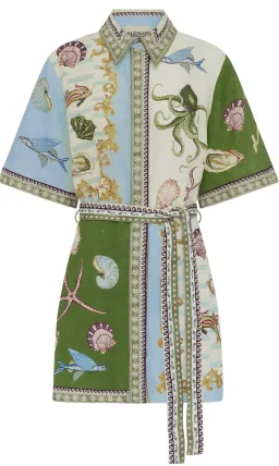 Alemais Bath House Mini Dress size 12 for rent on The Volte - image 1