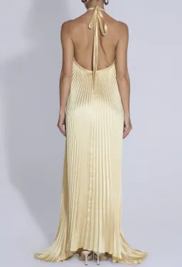 L'idee Deesse Gown Butter Yellow - 10 for rent on The Volte - image 3