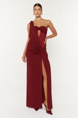 She is OLLÁ Madeleine Dress size L / 12 for rent on The Volte - image 4