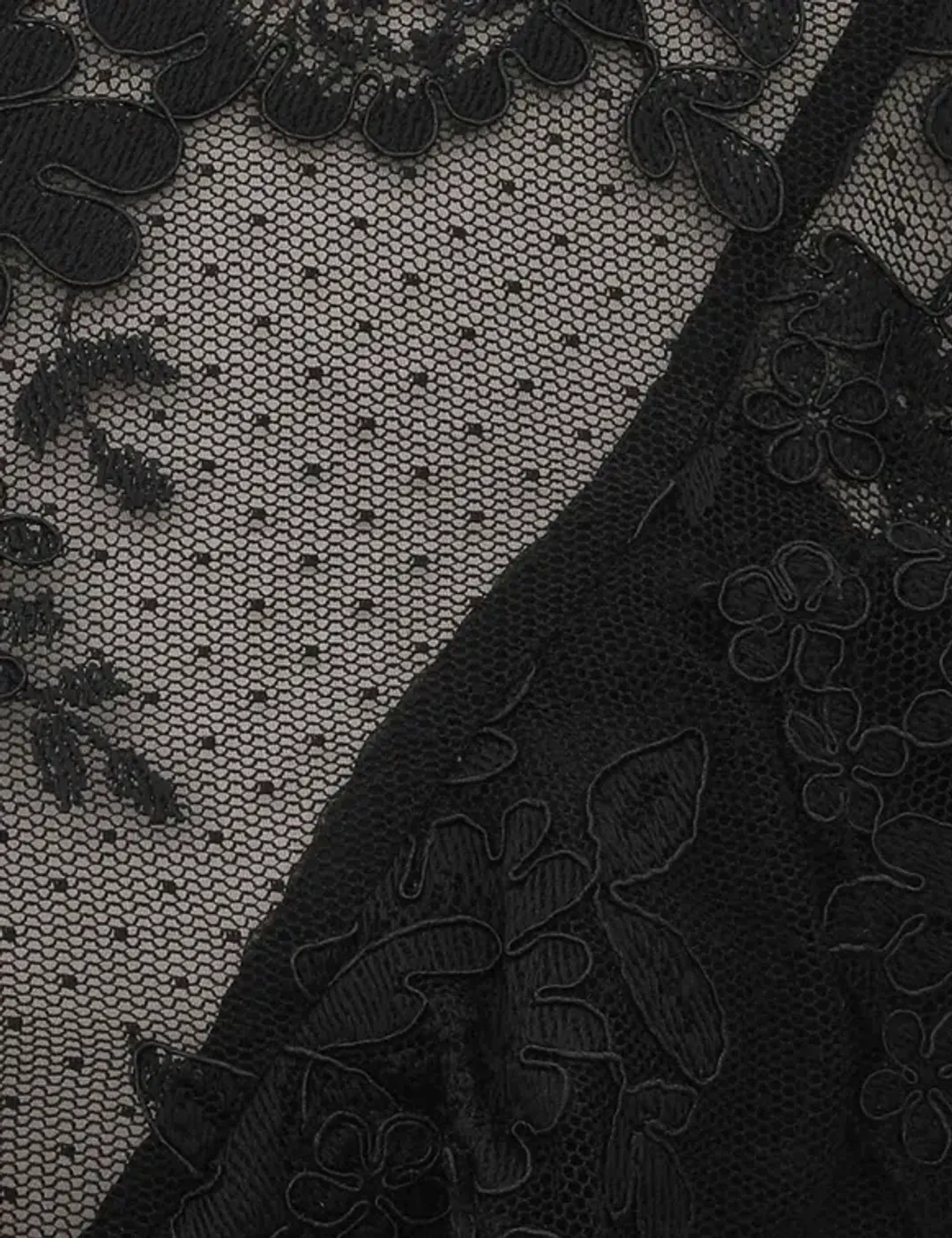 Zimmermann Hypnotic Lace Bodice in Black for rent on The Volte - main image