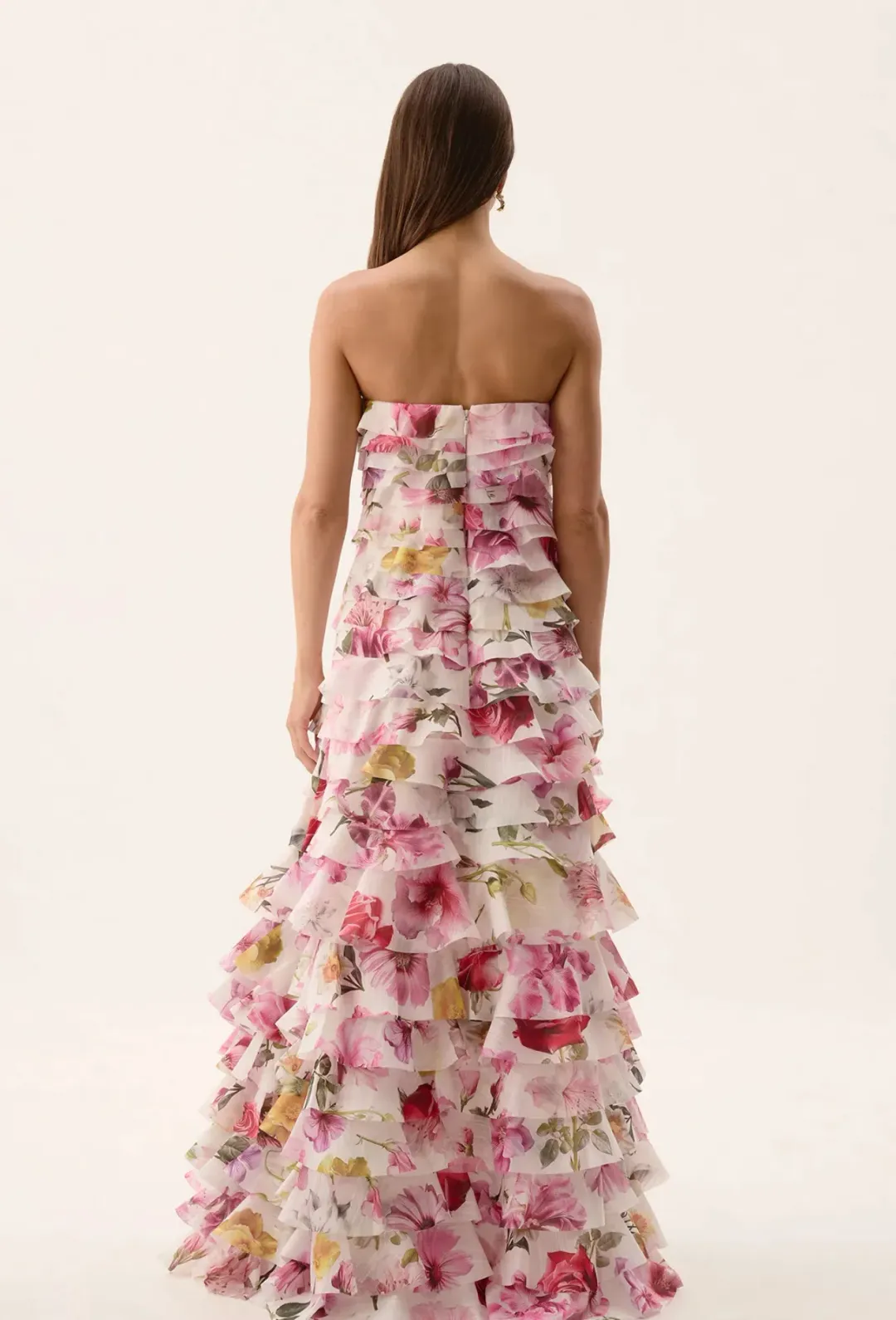 FLEUR PLEATED GOWN for rent on The Volte - main image