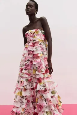 FLEUR PLEATED GOWN for rent on The Volte - image 3