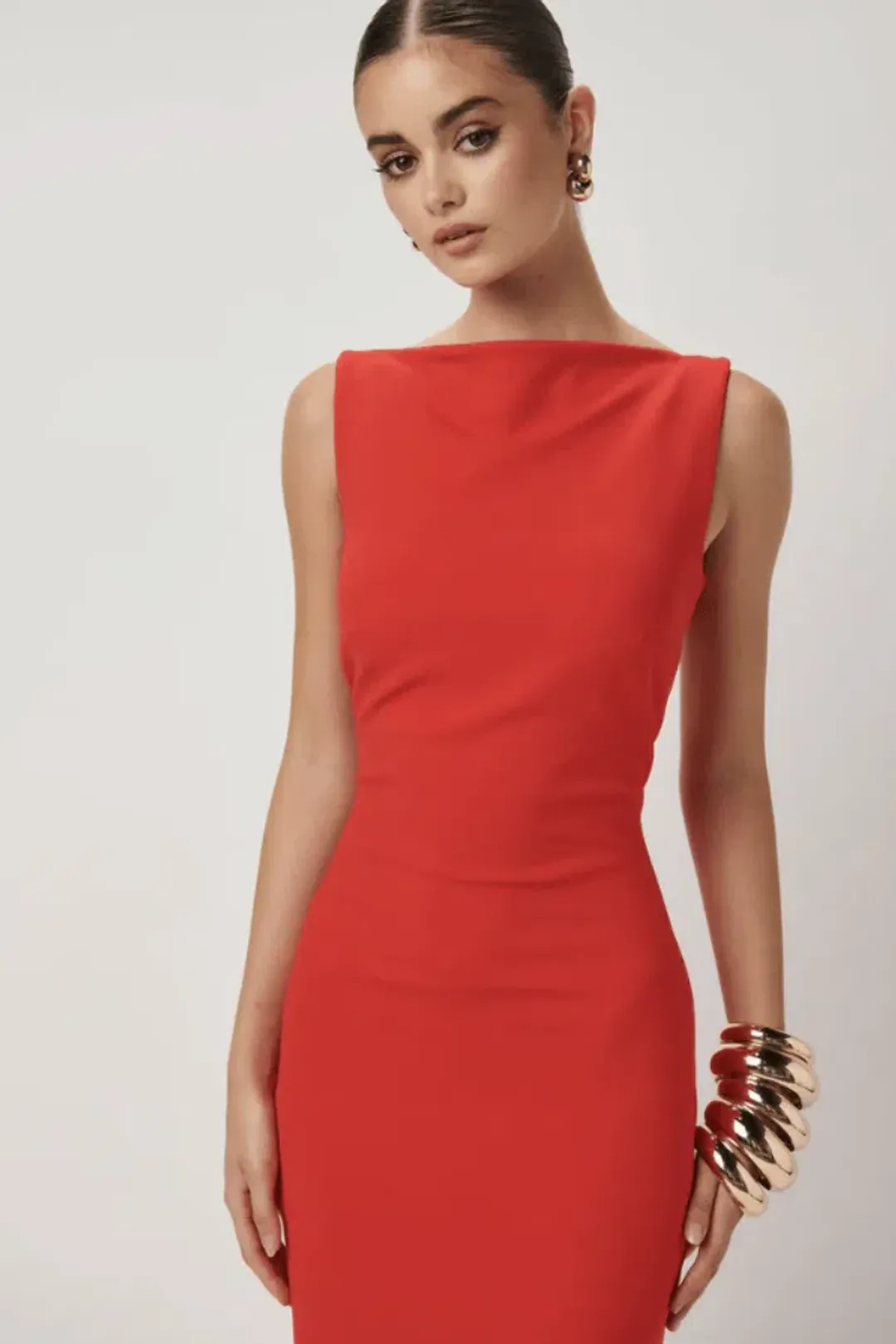 Effie Katz Verona Gown Cherry Red - 12 for rent on The Volte - main image