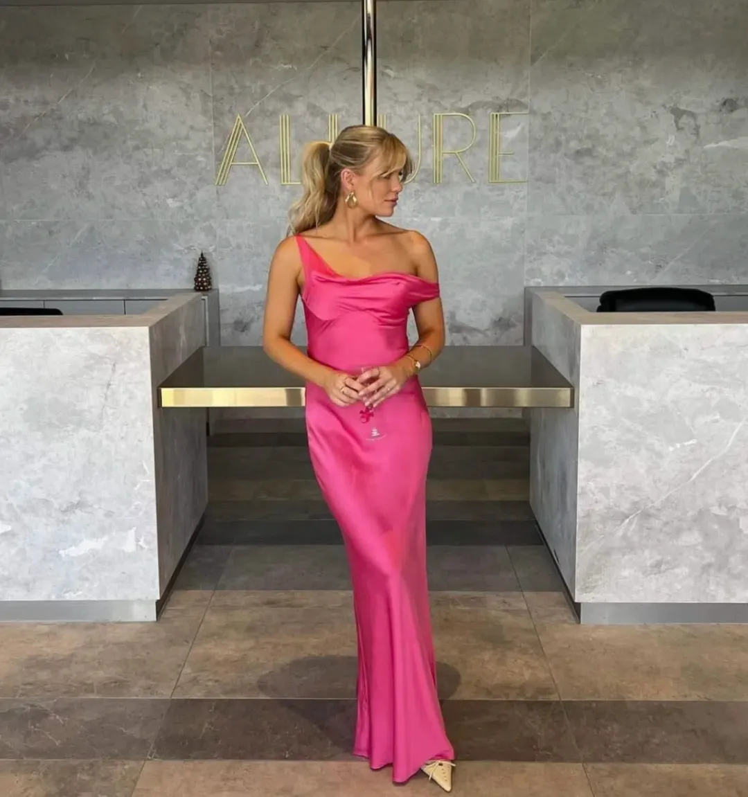 Natalie Rolt Monika Gown Pink size 10 for rent on The Volte - main image