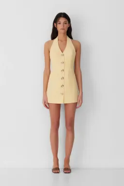 The Wolf Gang Irida Vest Dress / Butter / Size 14 for rent on The Volte - image 2