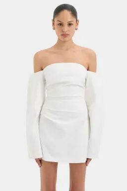 Sir- Martina Sleeved Mini Dress-3 for rent on The Volte - image 1