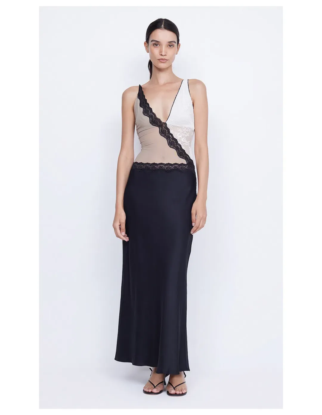 Bec + Bridge Abrielle lace maxi dress size 12-14 for rent on The Volte - main image