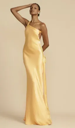 Arcina Ori Monique Dress Sunshine Yellow Maxi Dress - 12 for rent on The Volte - image 2