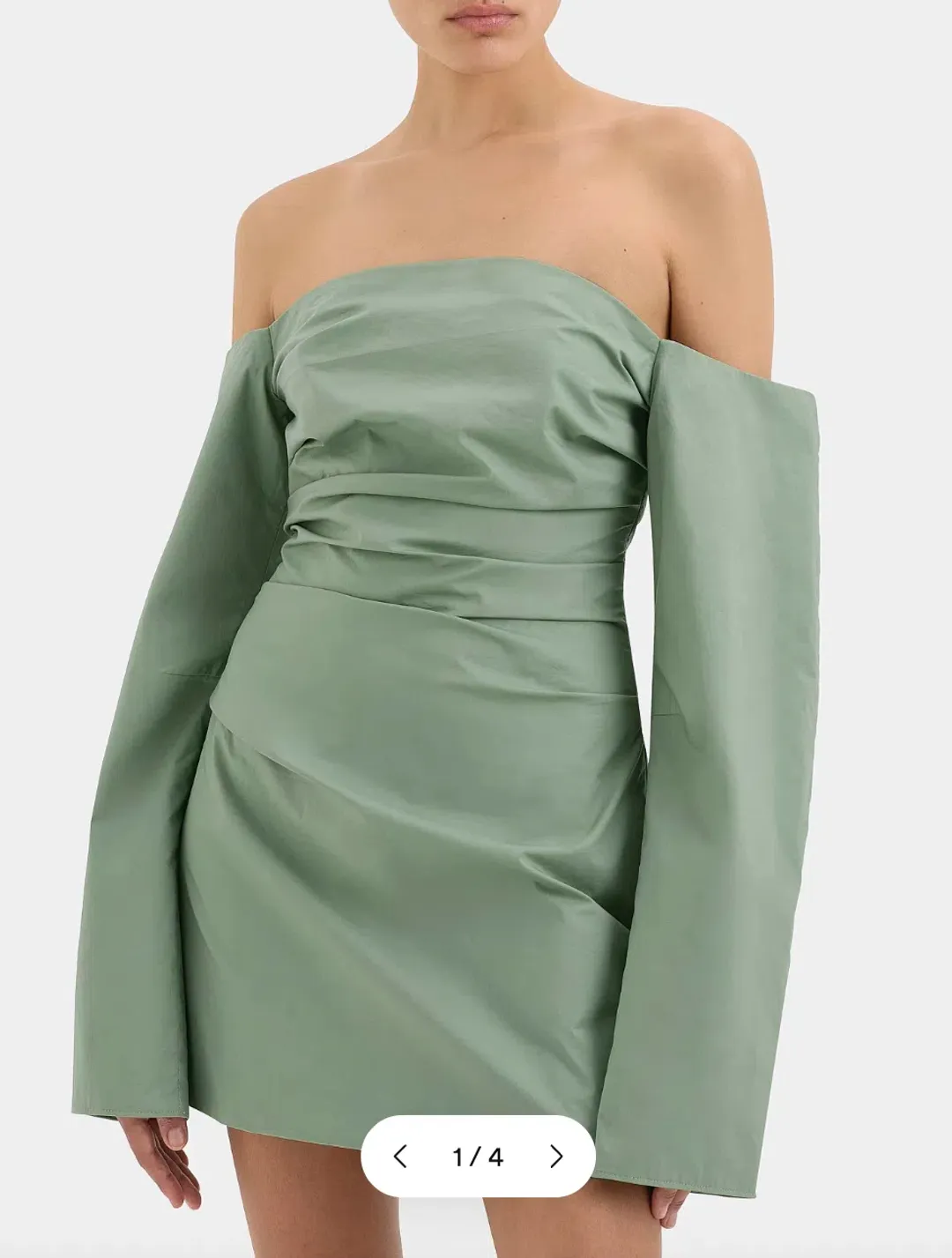 Sir Martina Sleeved Mini Dress for rent on The Volte - main image